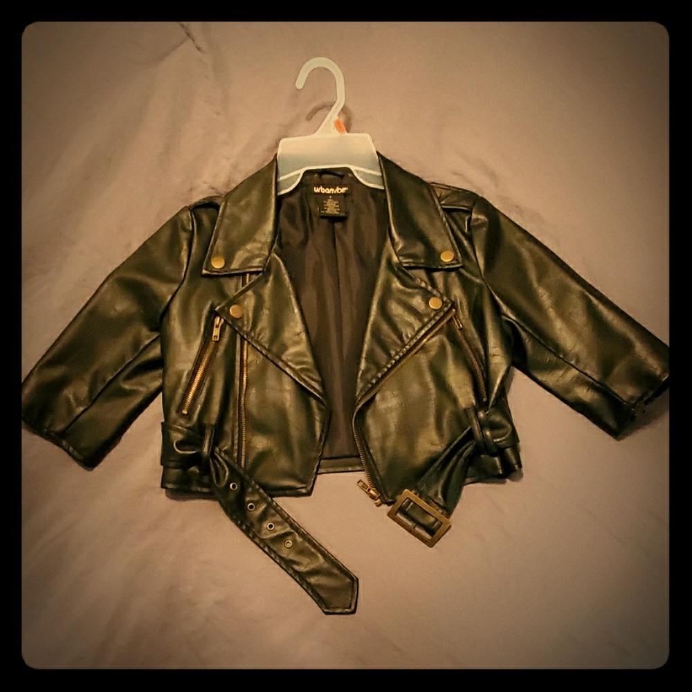 Leather jacket